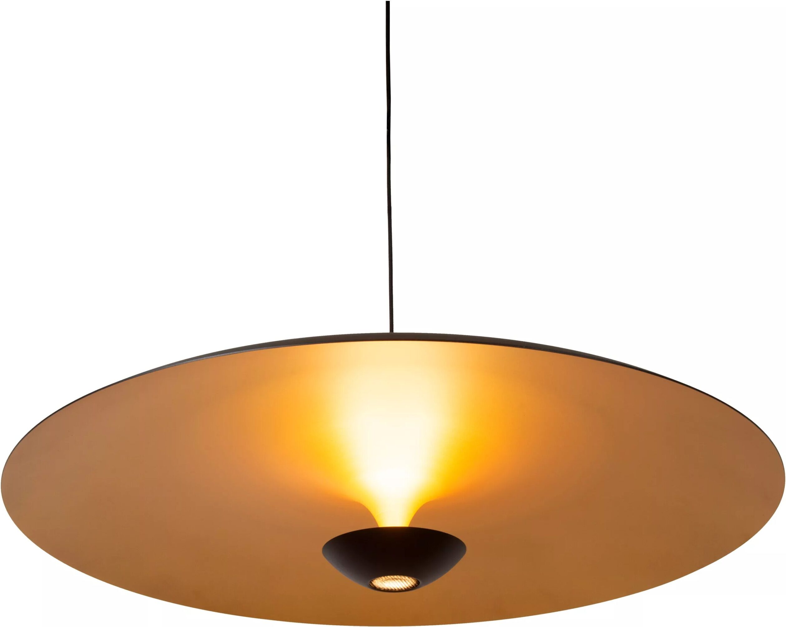 Kenneth Hanglamp Ø80 cm Led Dimb. - Zwart Lucide Hanglamp 41412/80/30