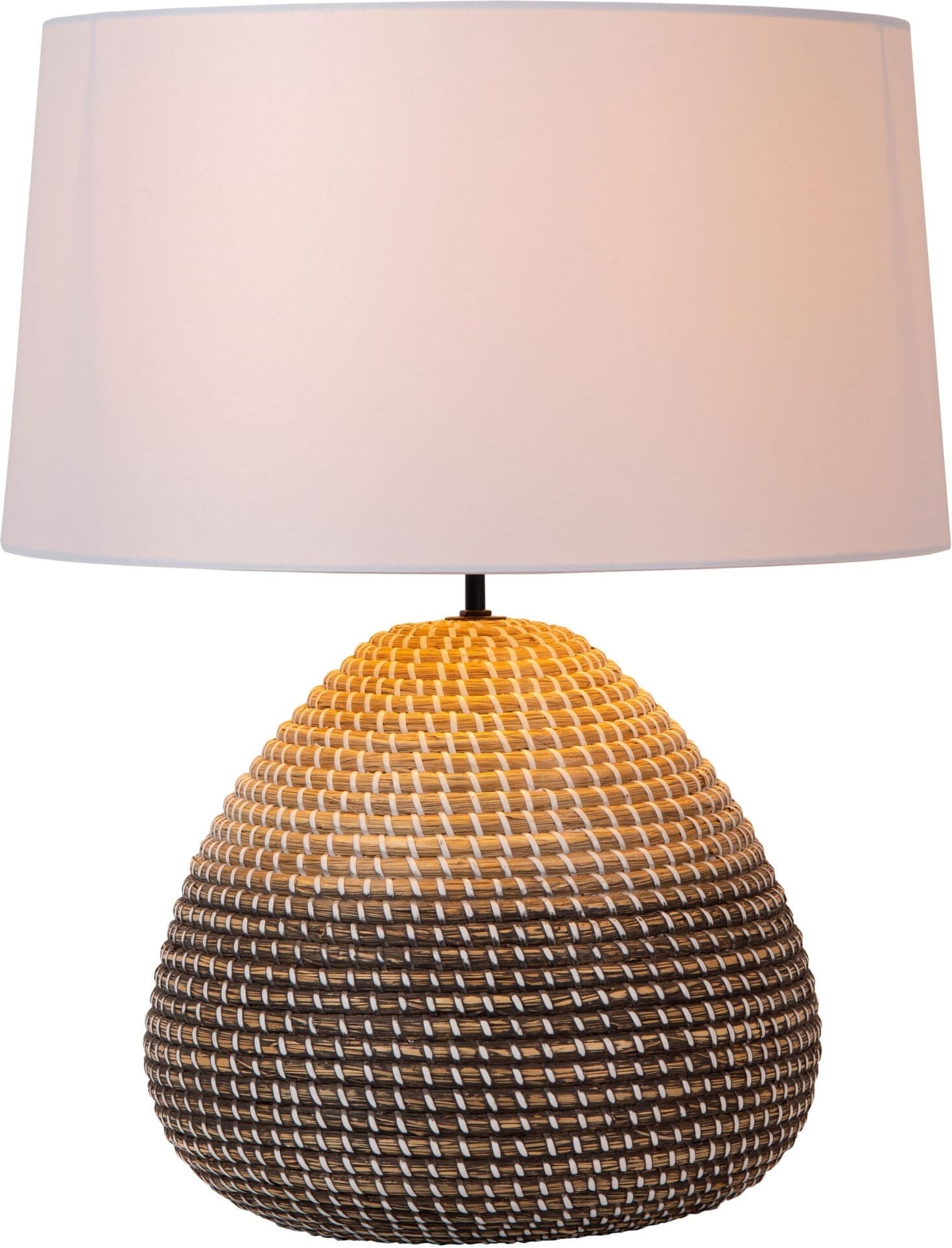 Maduka Tafellamp Ø45 cm - Naturel Lucide Tafellamp 10550/81/73