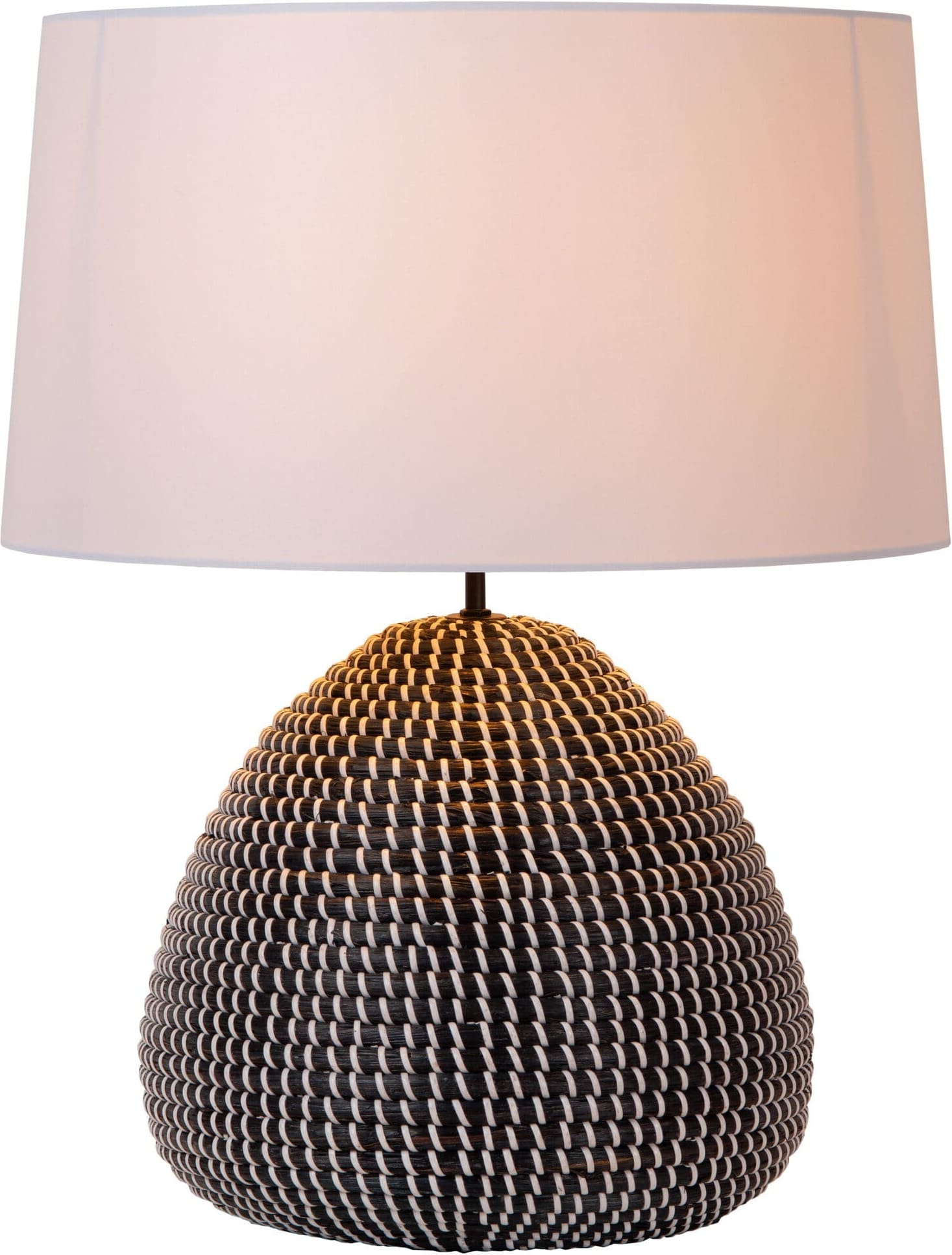 Maduka Tafellamp Ø45 cm - Zwart Lucide Tafellamp 10550/81/30