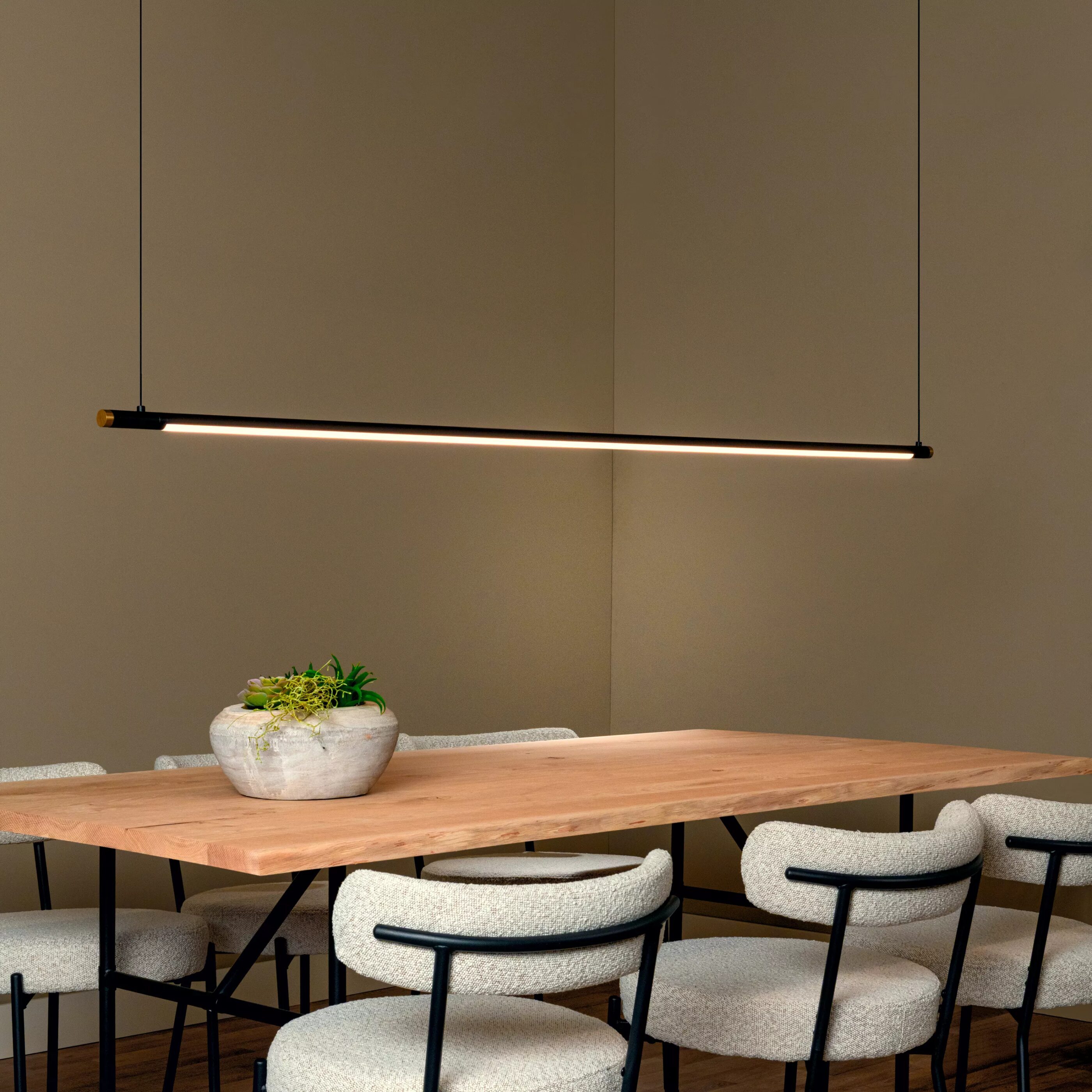 Marnik Hanglamp Ø2,5 cm Led Dimb. Cct 1x24w 2700k/4000k - Zwart Lucide Hanglamp 41405/32/30