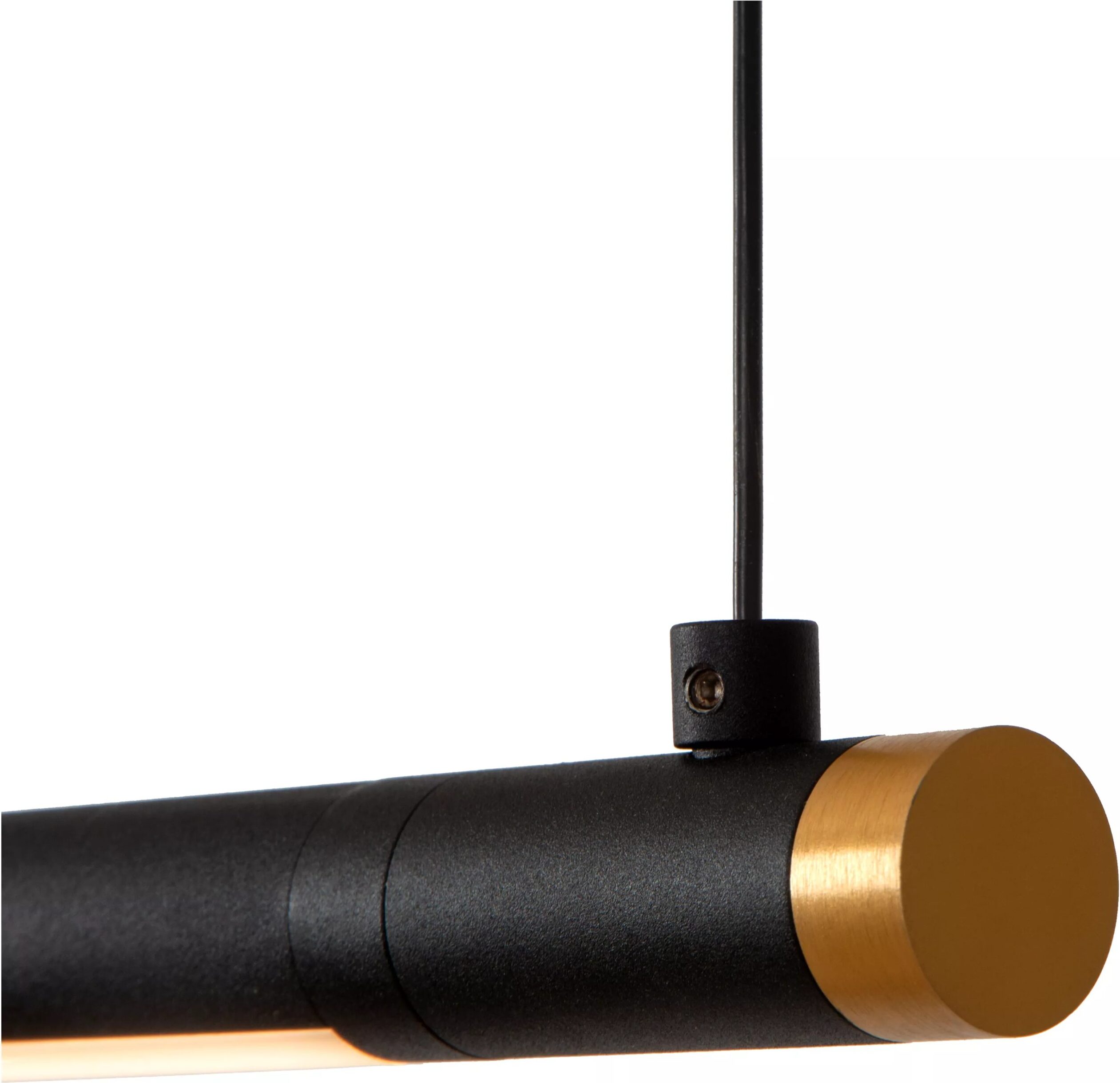 Marnik Hanglamp Ø2,5 cm Led Dimb. Cct 1x24w 2700k/4000k - Zwart Lucide Hanglamp 41405/32/30