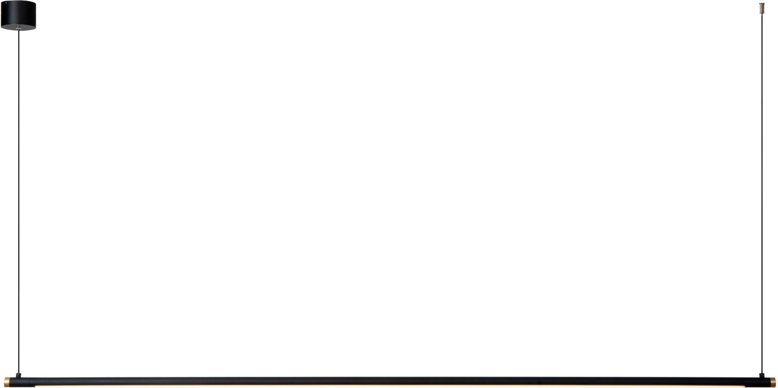 Marnik Hanglamp Ø2,5 cm Led Dimb. Cct 1x24w 2700k/4000k - Zwart Lucide Hanglamp 41405/32/30