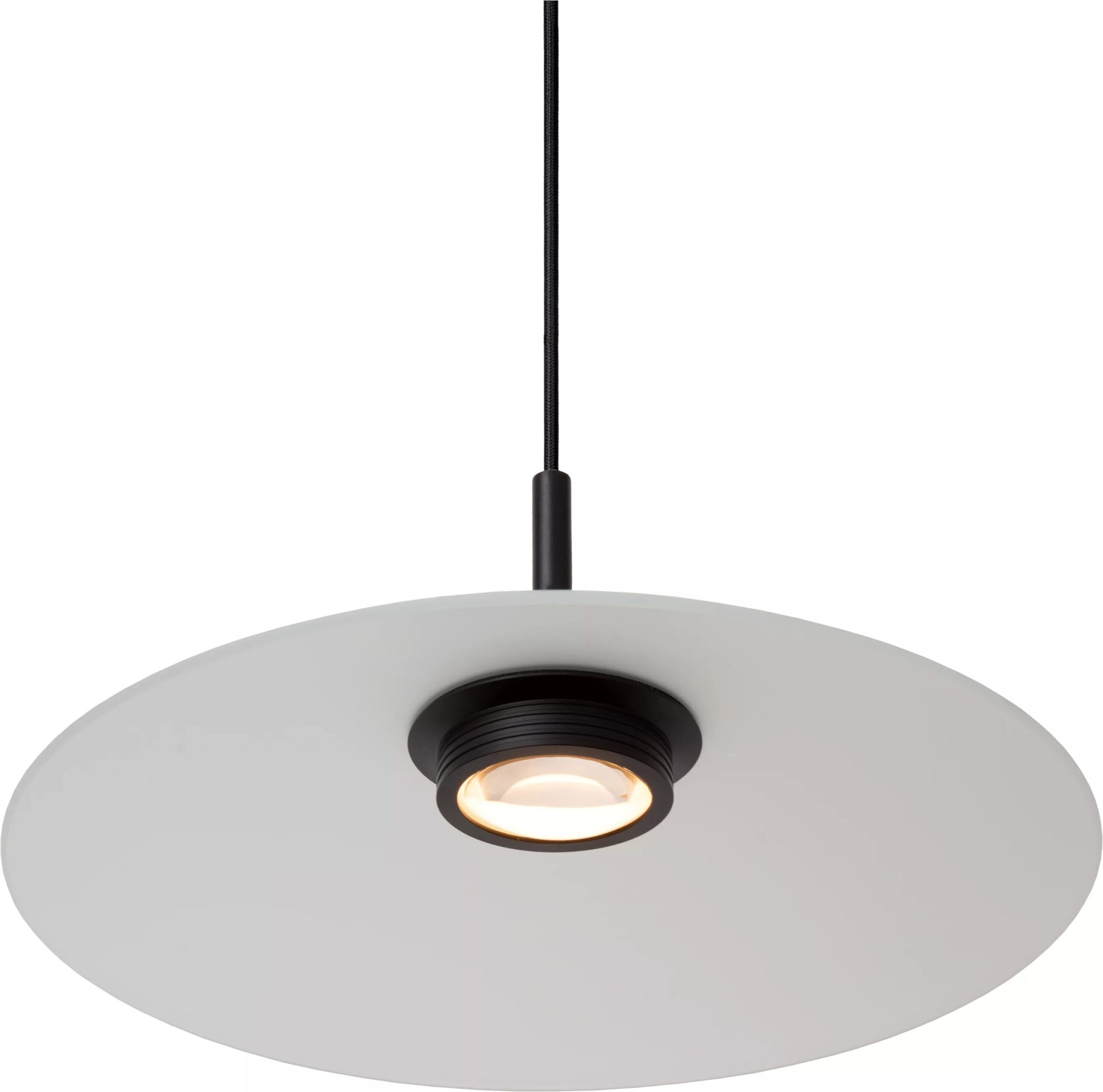 Menga Hanglamp Ø40 cm Led Dimb. - Opaal Lucide Hanglamp 25417/10/61