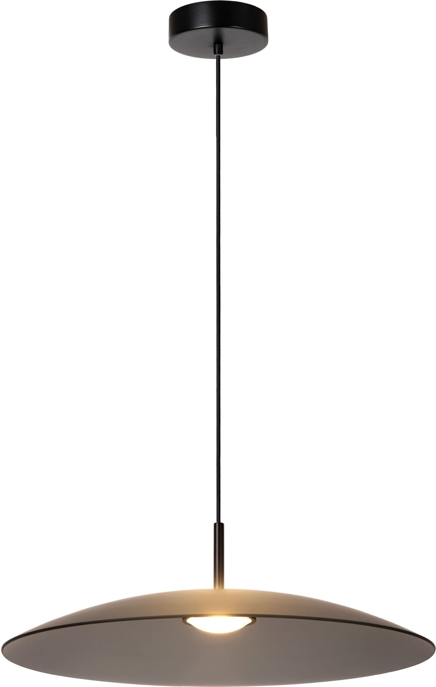 Menga Hanglamp Ø60 cm Led Dimb. - Fumé Lucide Hanglamp 25417/12/65