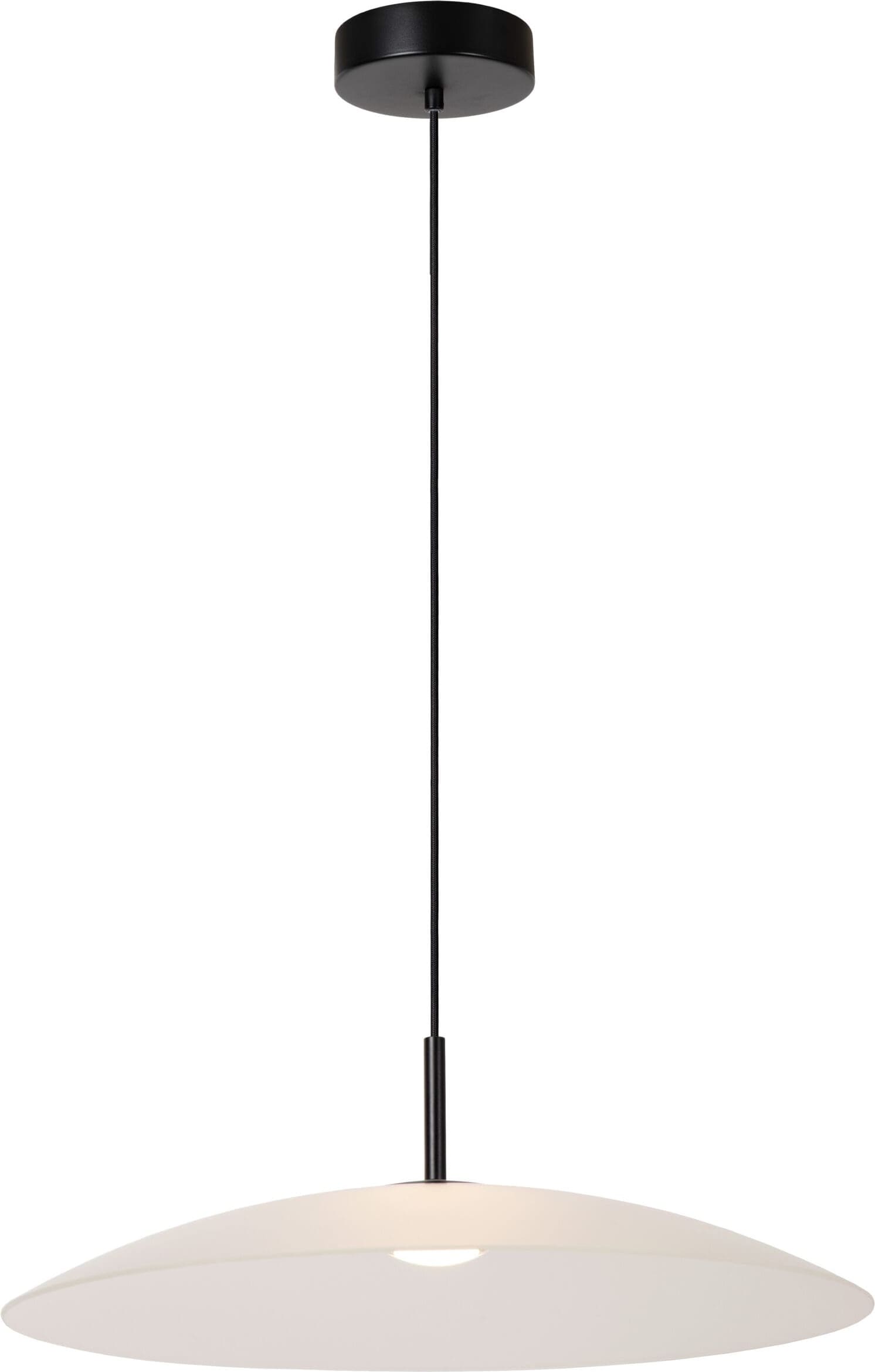 Menga Hanglamp Ø60 cm Led Dimb. - Opaal Lucide Hanglamp 25417/12/61