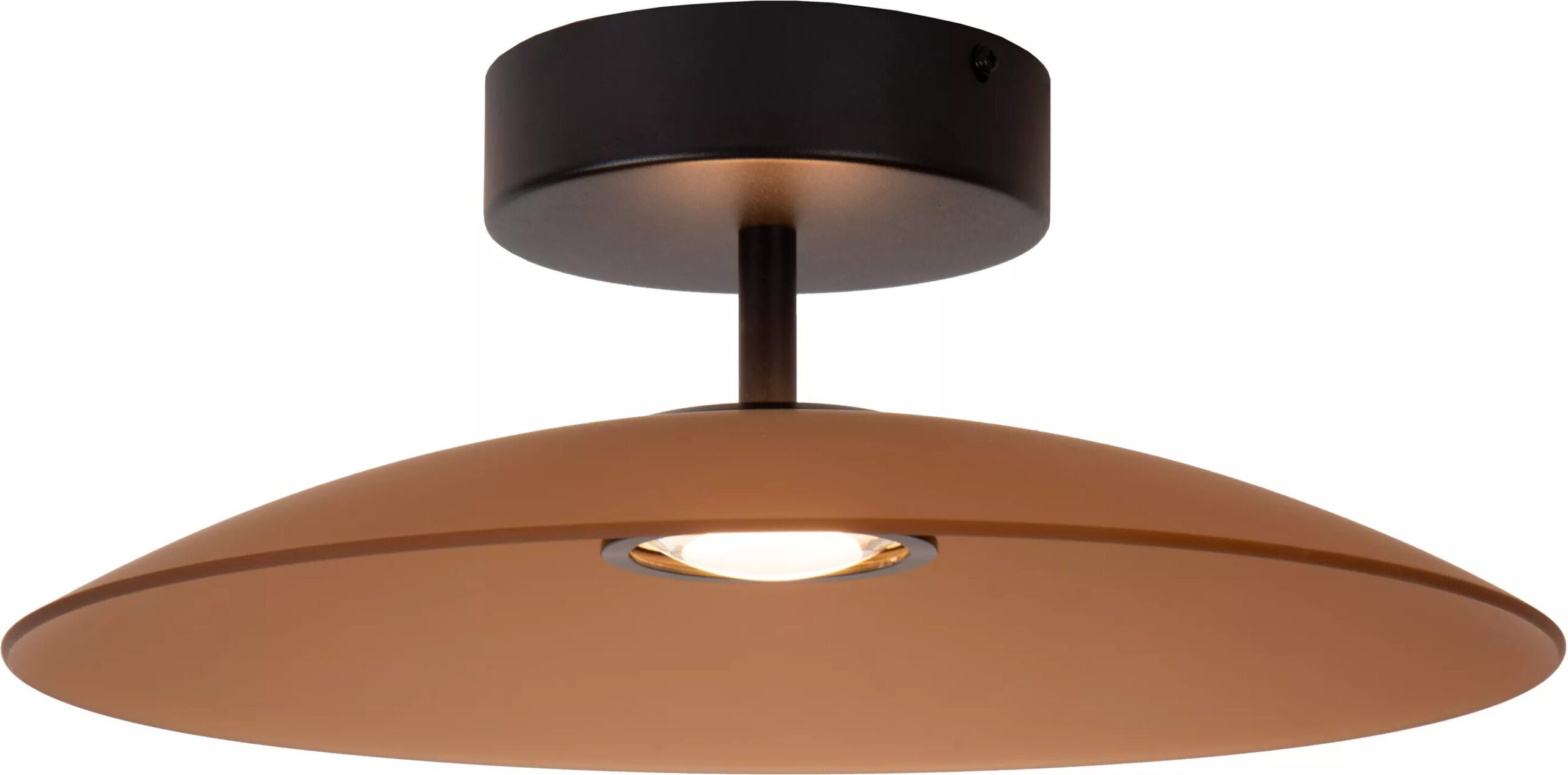 Menga Plafonnière Ø40 cm Led Dimb. - Amber Lucide Plafondlamp 25117/10/62