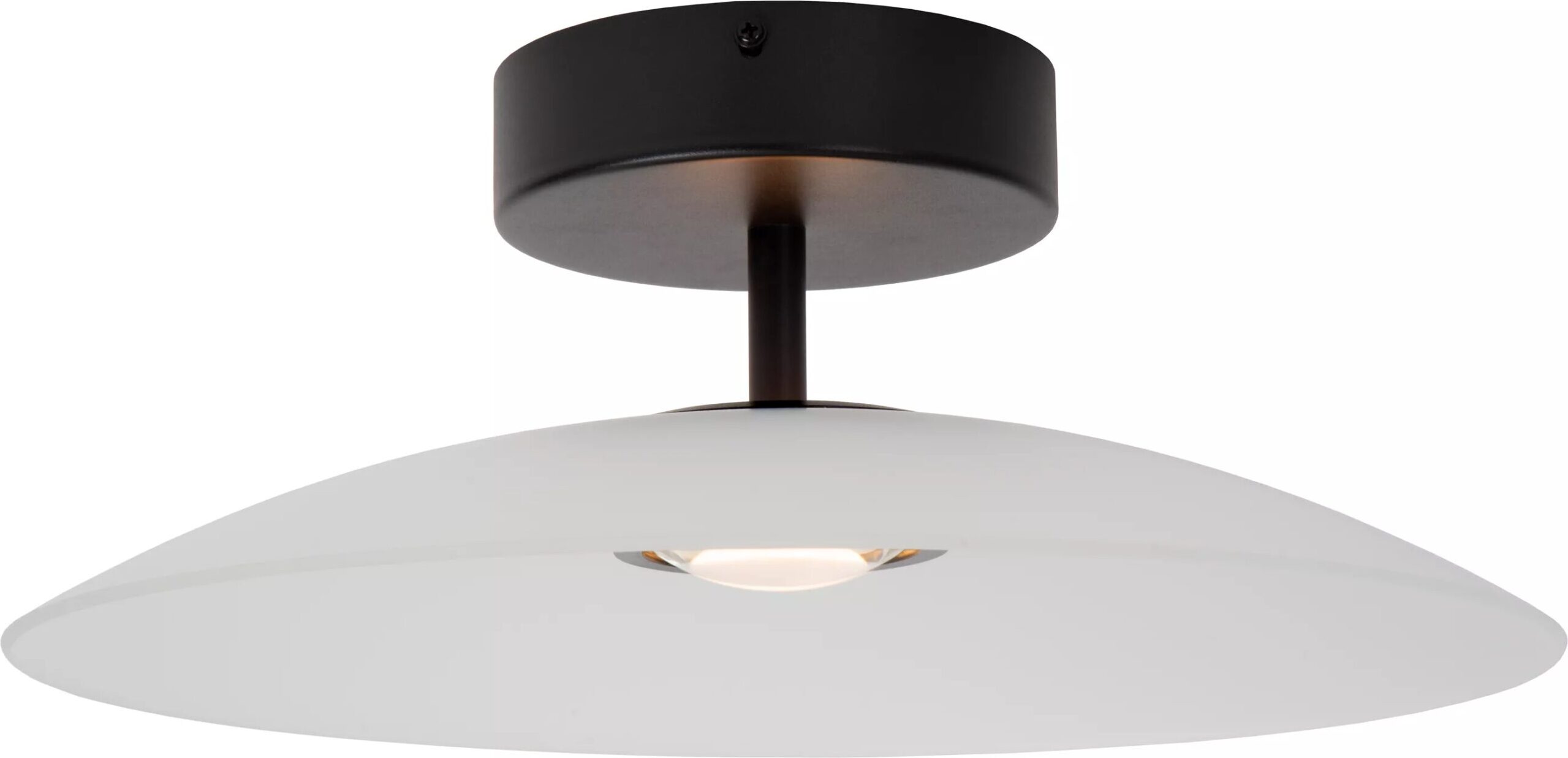 Menga Plafonnière Ø40 cm Led Dimb. - Opaal Lucide Plafondlamp 25117/10/61