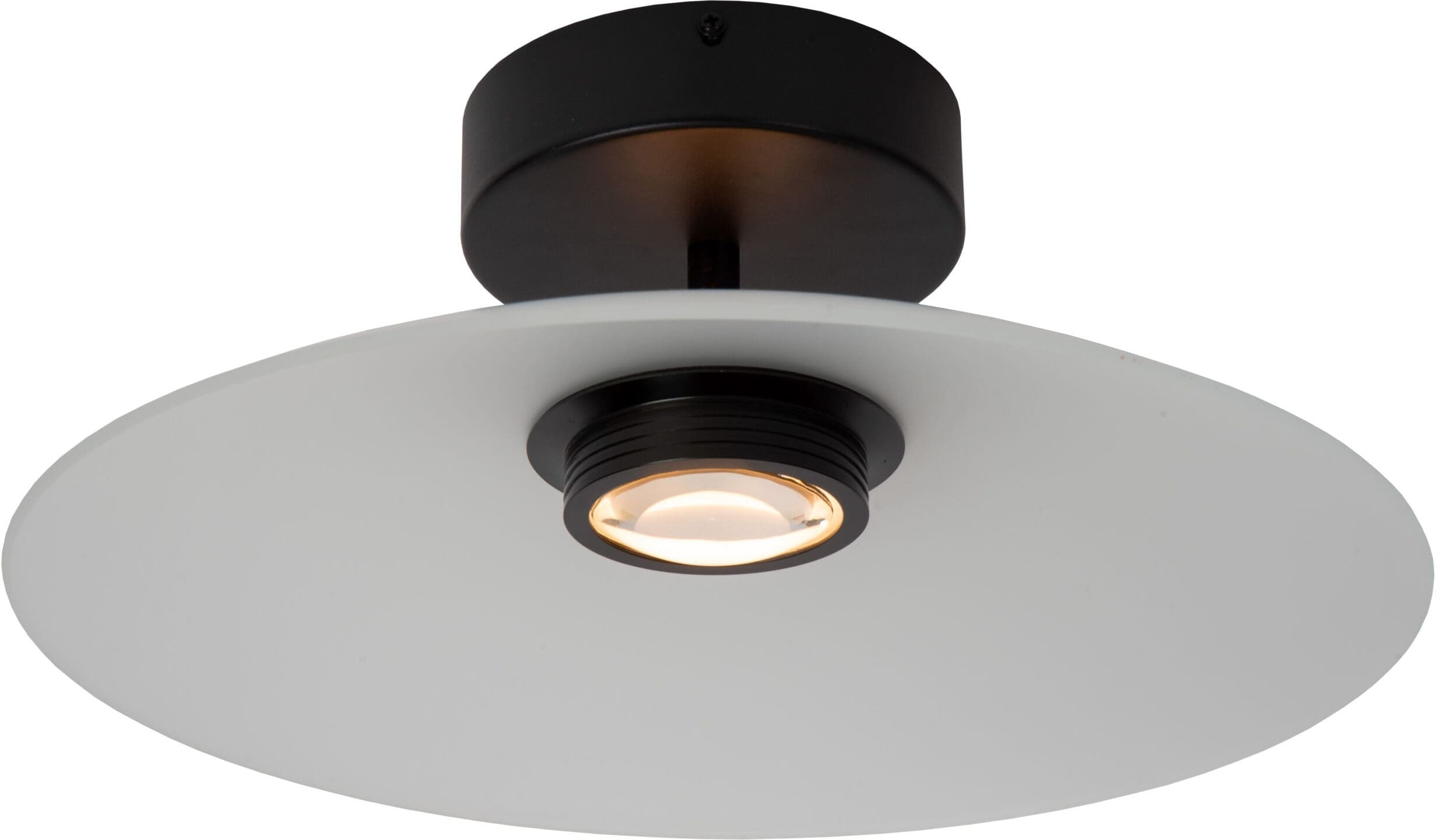 Menga Plafonnière Ø40 cm Led Dimb. - Opaal Lucide Plafondlamp 25117/10/61