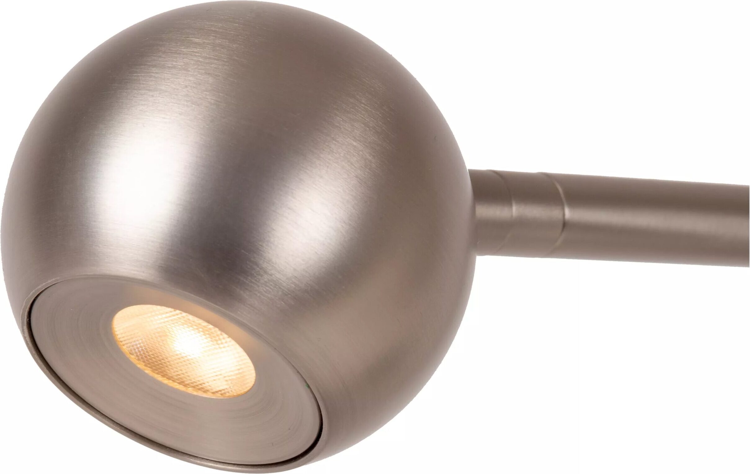 Montana Tafellamp Led Dimb. - Grijs Ijzer Lucide Tafellamp 68500/05/15