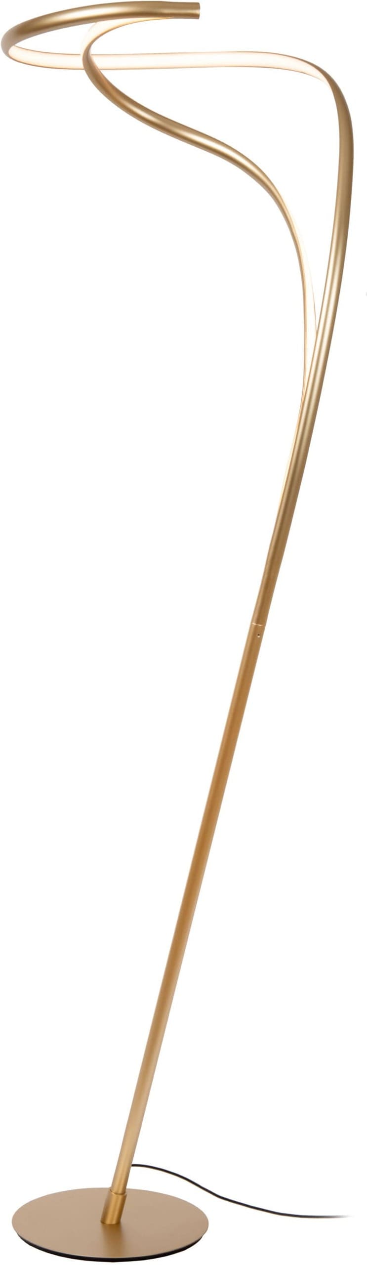 Sardana Vloerlamp Ø44 cm Led Dimb. - Mat Goud / Messing Lucide 52700/28/02