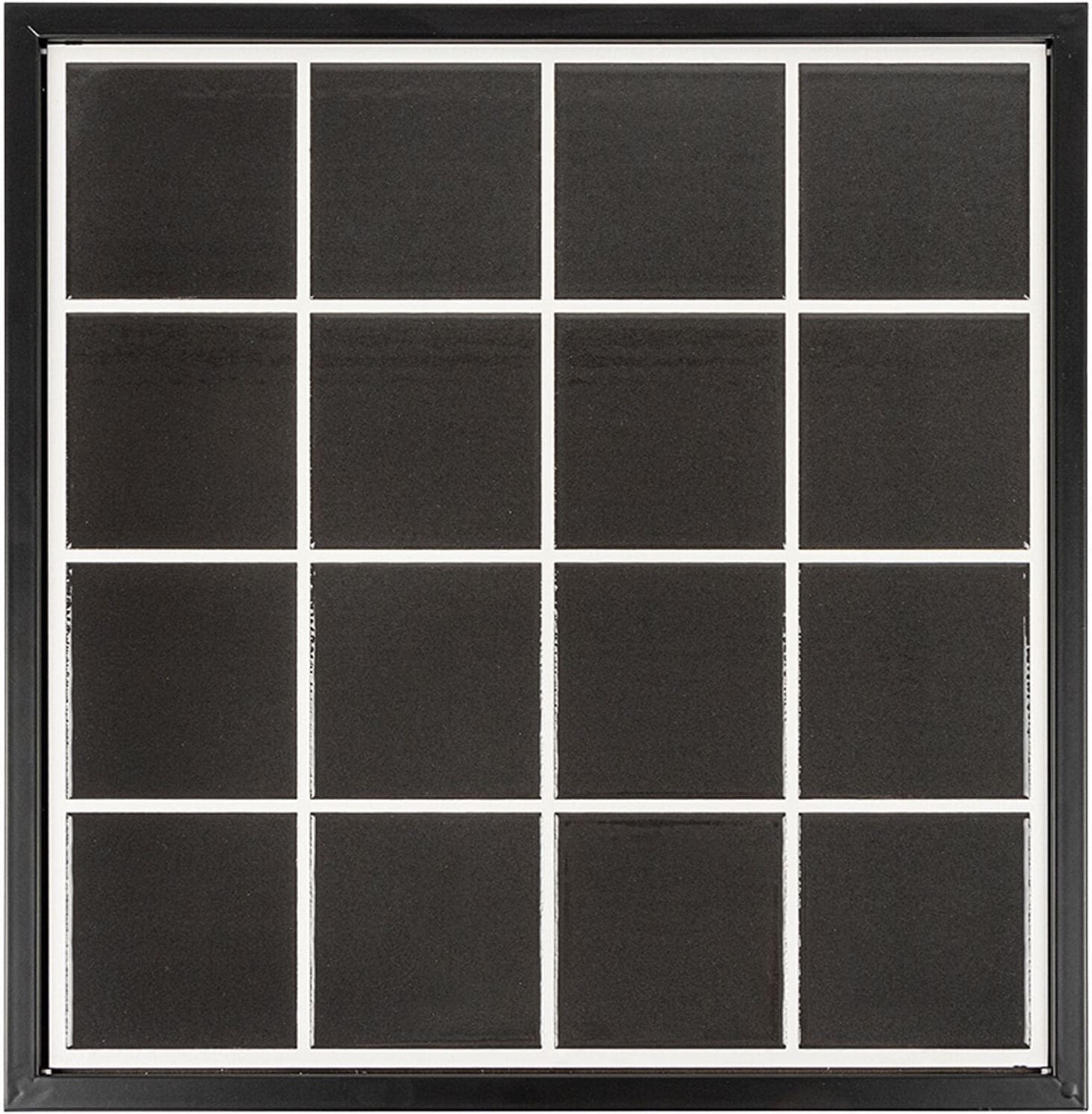 Profijt Meubel Bijzettafel Ciney 44x44 cm vierkant zwart Zwart Bijzettafel