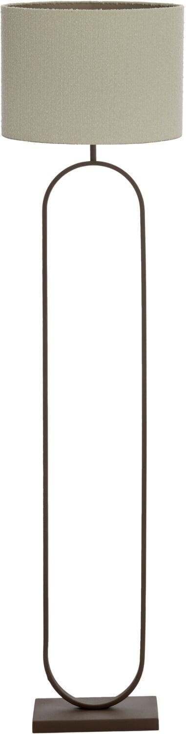 Profijt Meubel Vloerlamp Balook bruin Bruin Vloerlamp