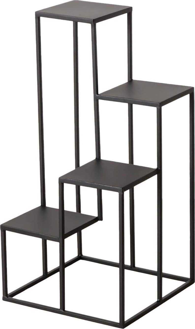 Pronto Wonen Plantentafel Sarmento zwart Zwart Kleinmeubel