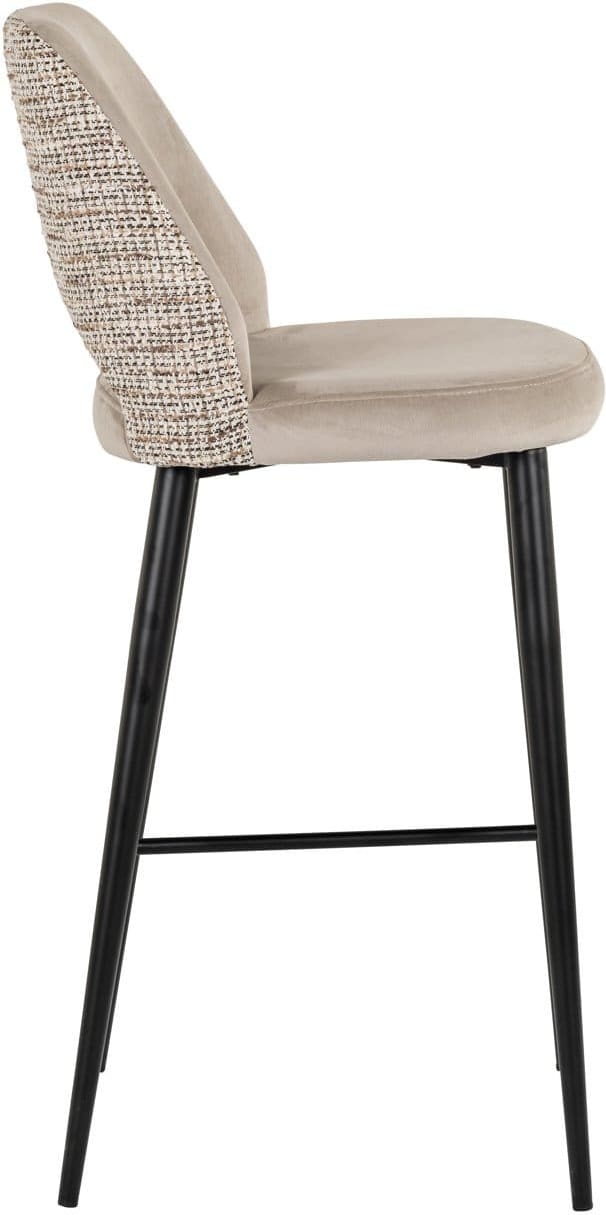 Richmond Interiors Barstoel Tabitha trendy nature fire retardant Barstoel