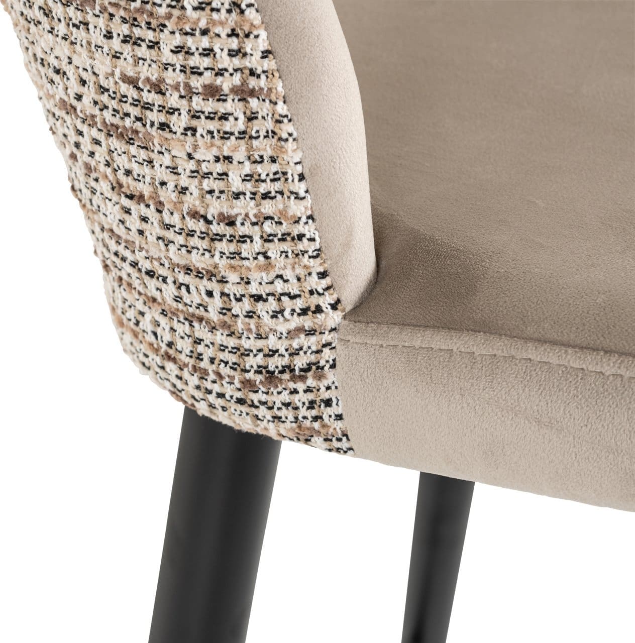 Richmond Interiors Barstoel Tabitha trendy nature fire retardant Barstoel