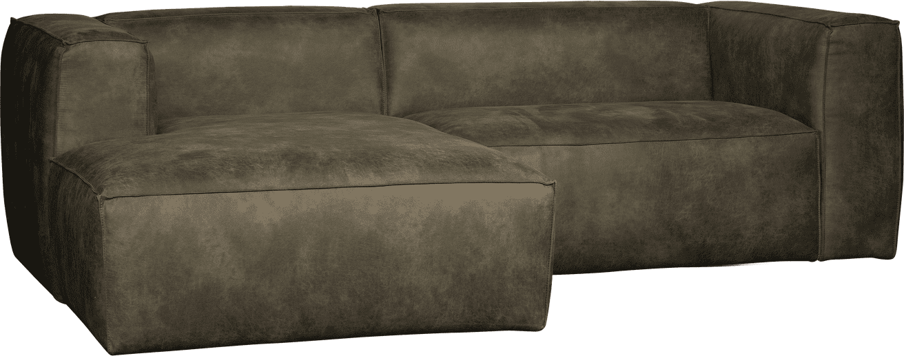 WOOOD Bean chaise longue links ecoleer army Groen