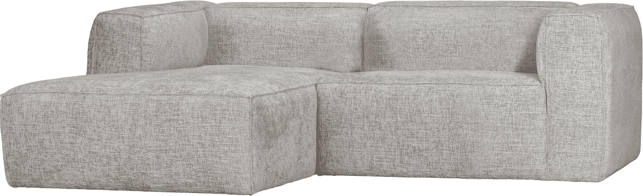 WOOOD Bean chaise longue links grove melange naturel Groen