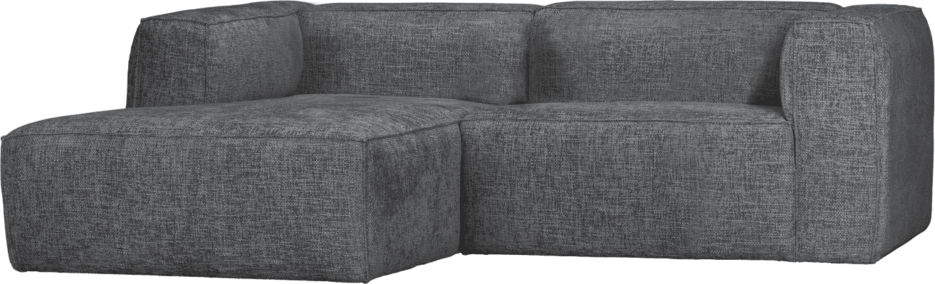 WOOOD Bean chaise longue links grove melange terrazzo Cognac|Oranje|Bruin