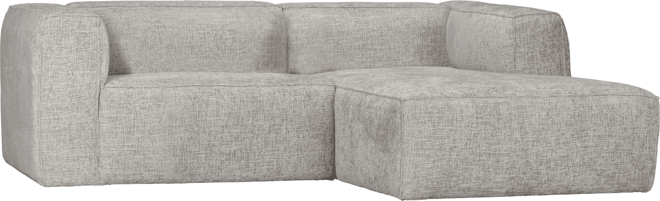 WOOOD Bean chaise longue rechts grove melange naturel Naturel melange