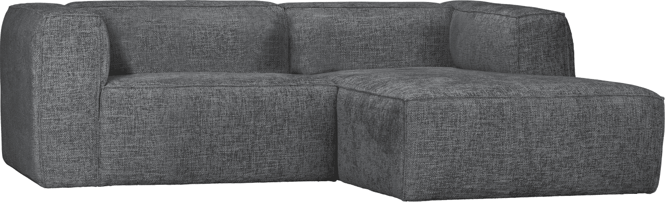 WOOOD Bean chaise longue rechts grove melange terrazzo Cognac|Oranje|Bruin