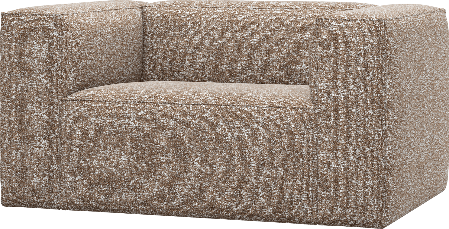 WOOOD Bean fauteuil lichtbruin melange Lichtbruin melange Fauteuil