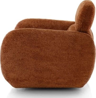 Xooon Ostia draaifauteuil stof Derby - koper Koper Fauteuil