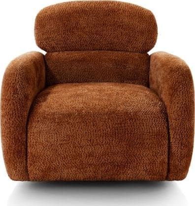Xooon Ostia draaifauteuil stof Derby - koper Koper Fauteuil