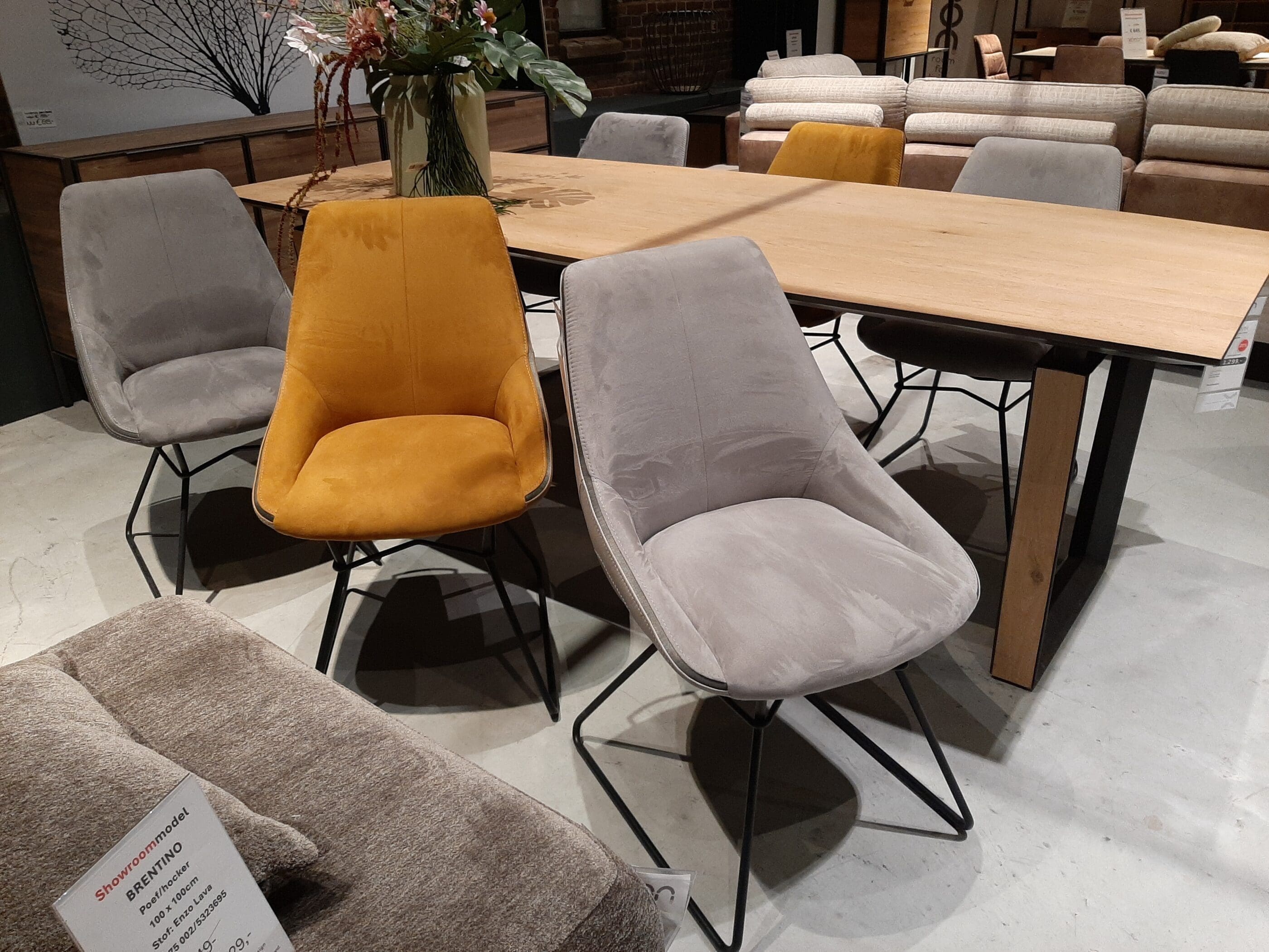 Arwen eetkamerstoelen (set van 6) **SHOWROOMMODEL**