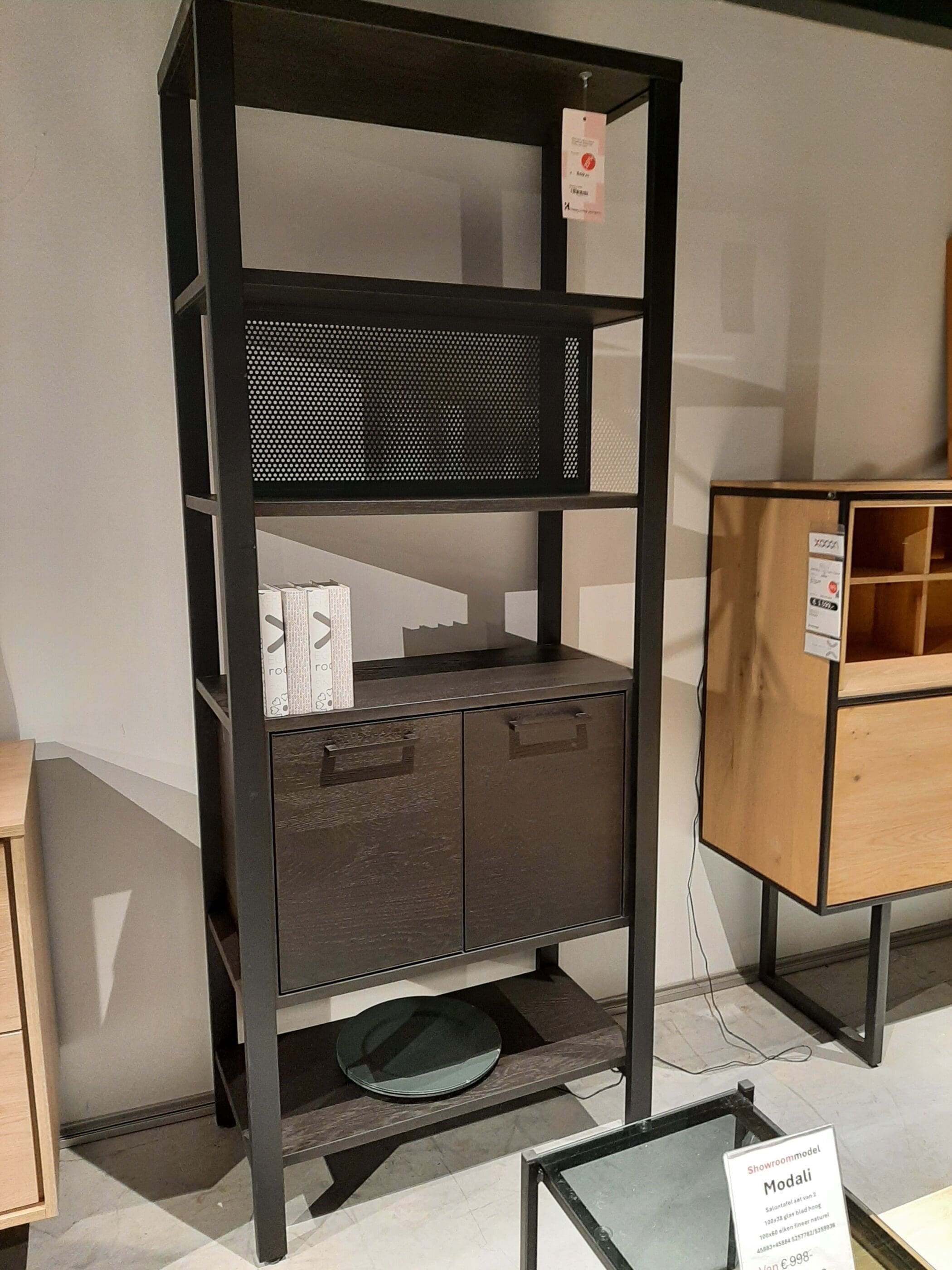 Ridgefield roomdivider - 80cm - castle antraciet **SHOWROOMMODEL**