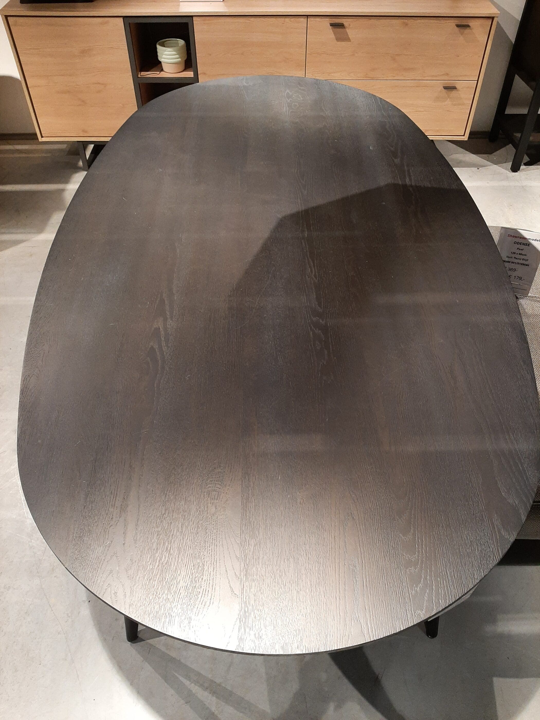Vik eetkamertafel - ovaal - 220x120 cm **SHOWROOMMODEL** - Afbeelding 2