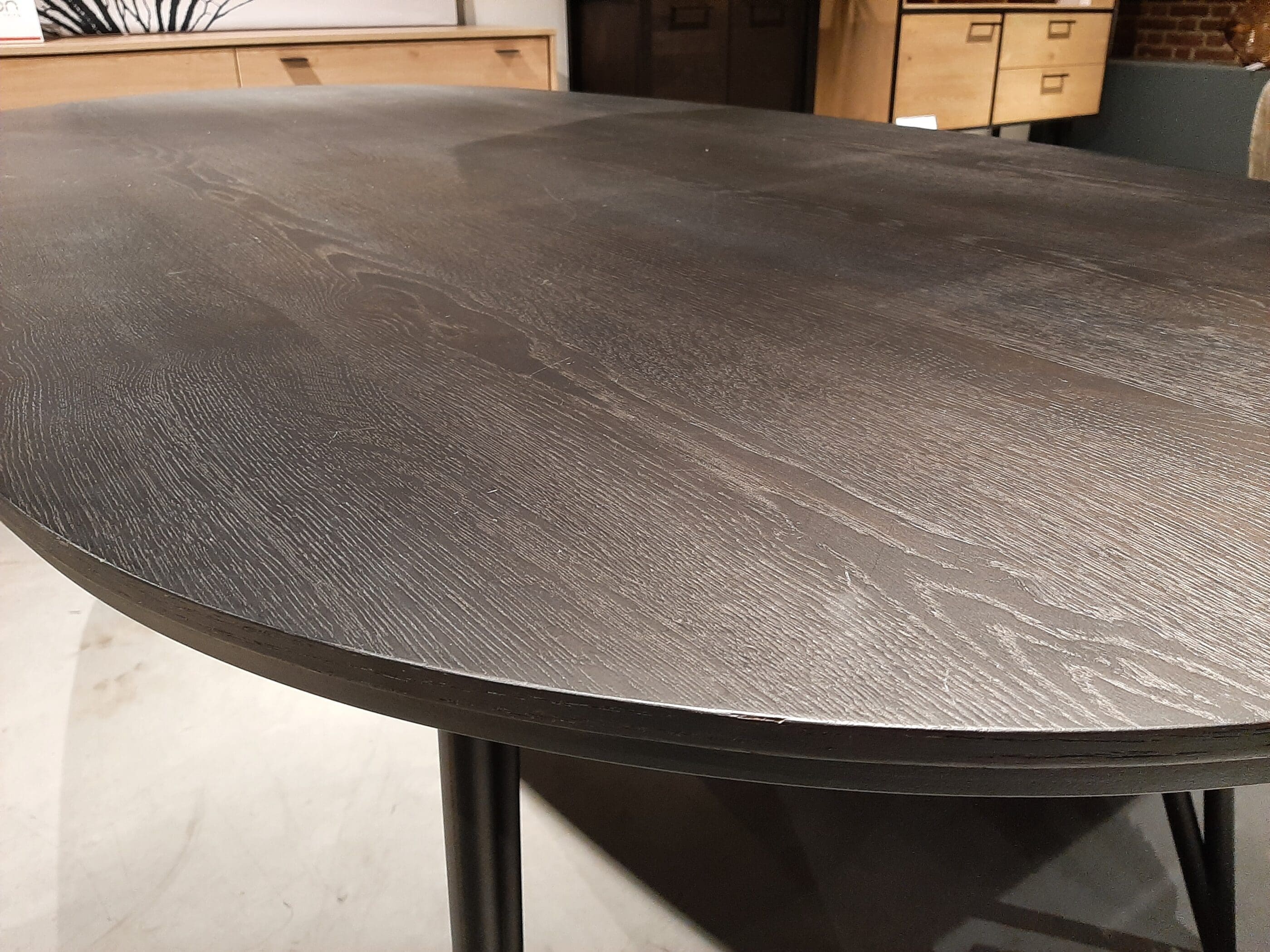 Vik eetkamertafel - ovaal - 220x120 cm **SHOWROOMMODEL** - Afbeelding 3