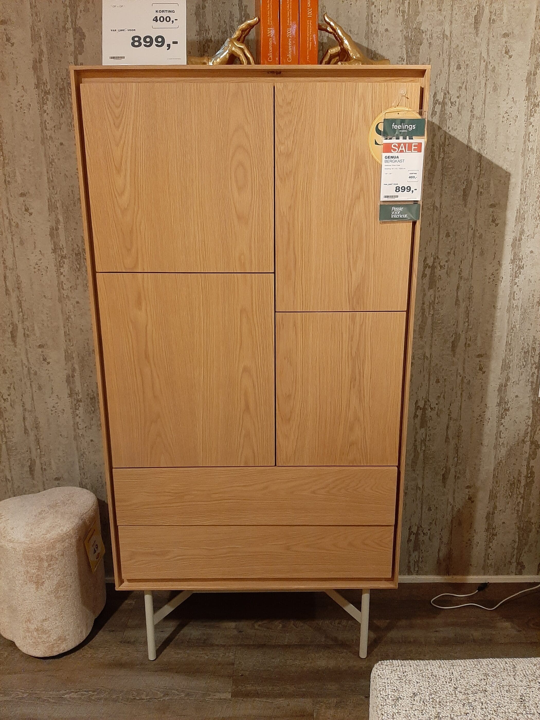 Genua bergkast 4D+2L **SHOWROOMMODEL**