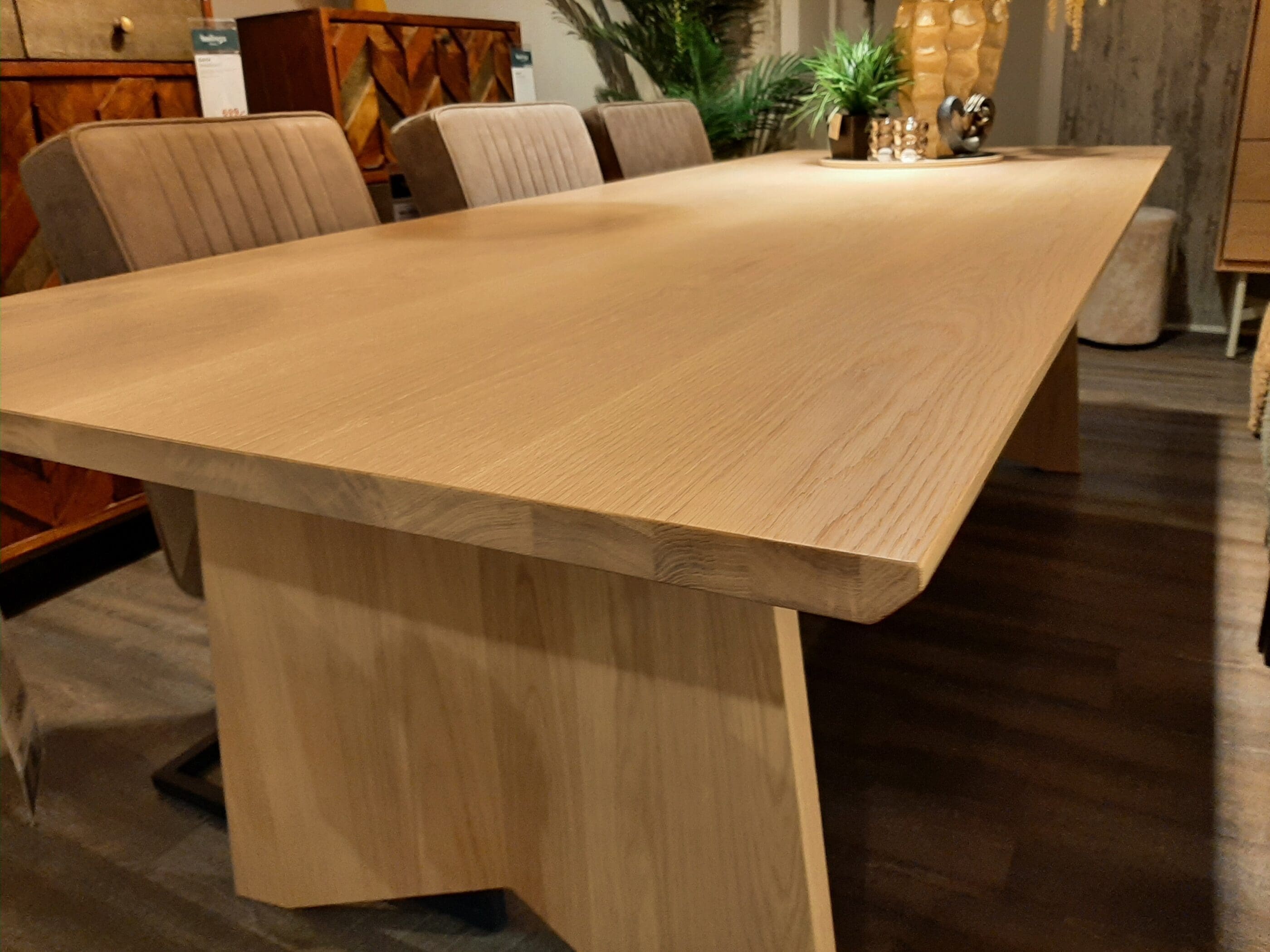 Genua eettafel 220cm **SHOWROOMMODEL** - Afbeelding 2