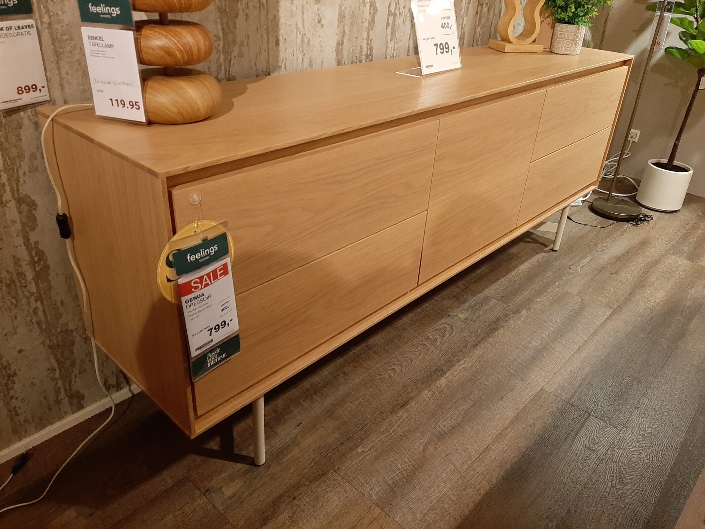 Genua dressoir 2D+ 2L **SHOWROOMMODEL** - Afbeelding 2