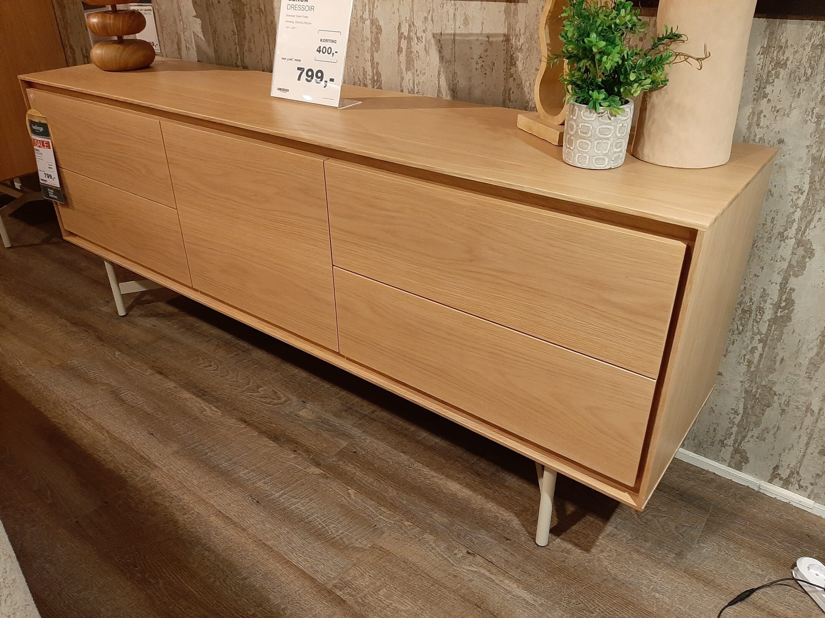 Genua dressoir 2D+ 2L **SHOWROOMMODEL**