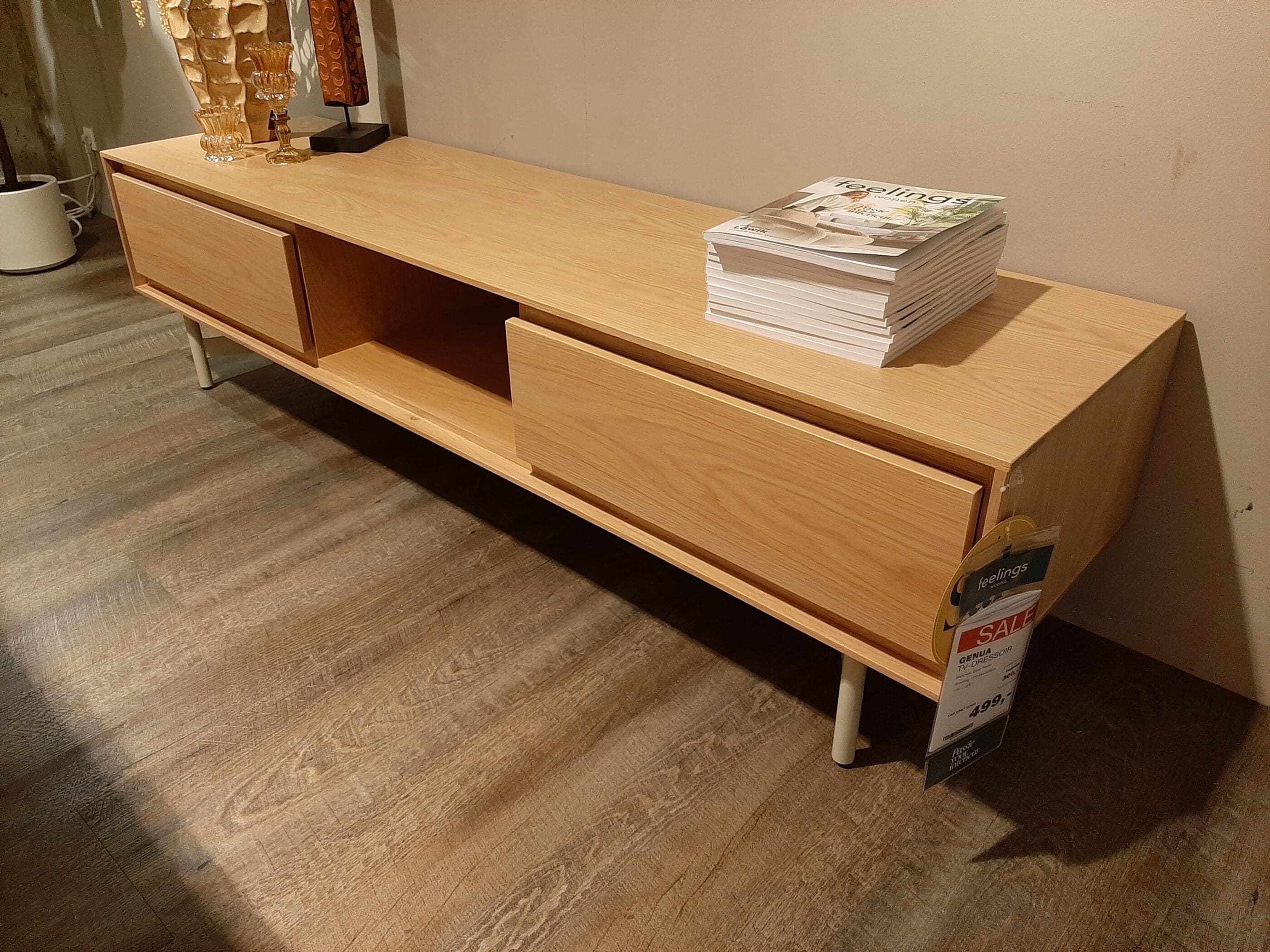 Genua tv-dressoir 2D+ ov **SHOWROOMMODEL** - Afbeelding 2