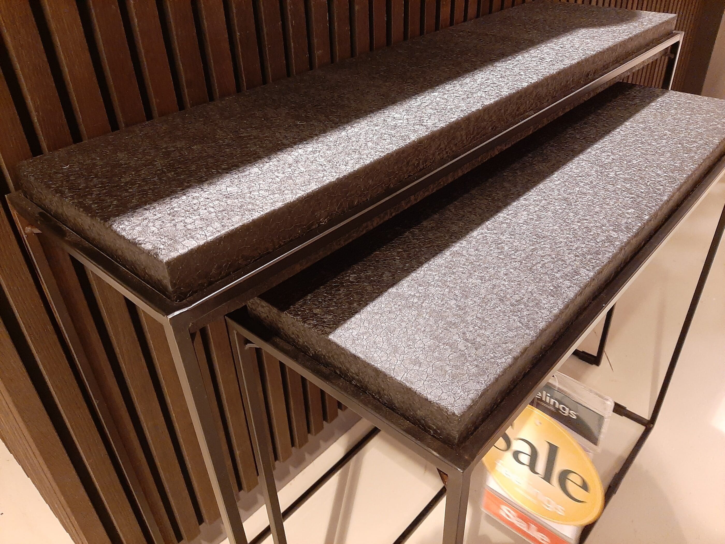 Marley sidetable s/2 **SHOWROOMMODEL** - Afbeelding 2