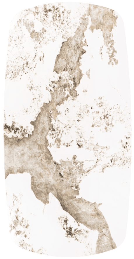 Axelle uitschuiftafel 180x90cm - creme - Afbeelding 2