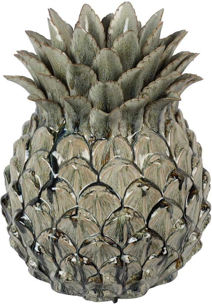 Feelings Wonen meubelen Ananas vaas 43(h) Groen|Beige Vaas