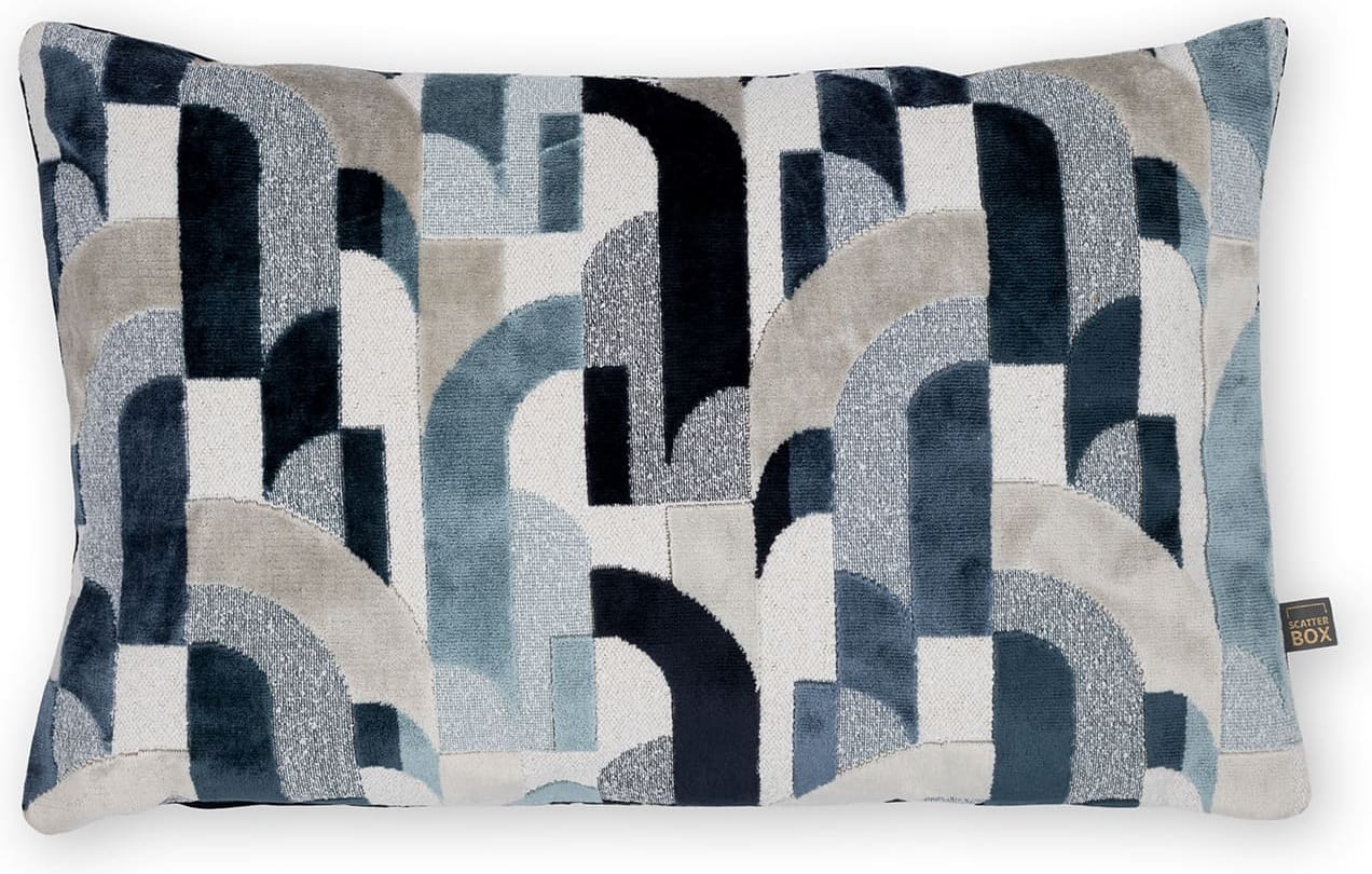 Feelings Wonen meubelen Ashton sierkussen blauw 60x40 Blauw Sierkussen