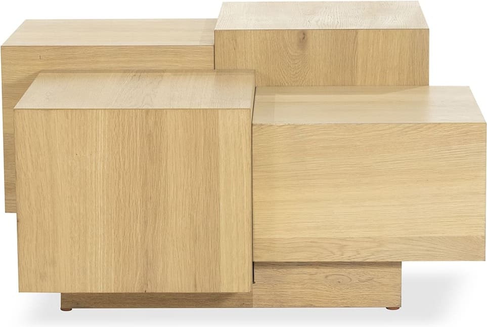 Feelings Wonen meubelen Bloxx salontafel Naturel Salontafel