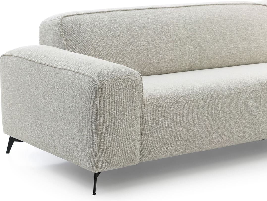 Feelings Wonen meubelen Boaz 25-zits met longchair Naturel|Beige