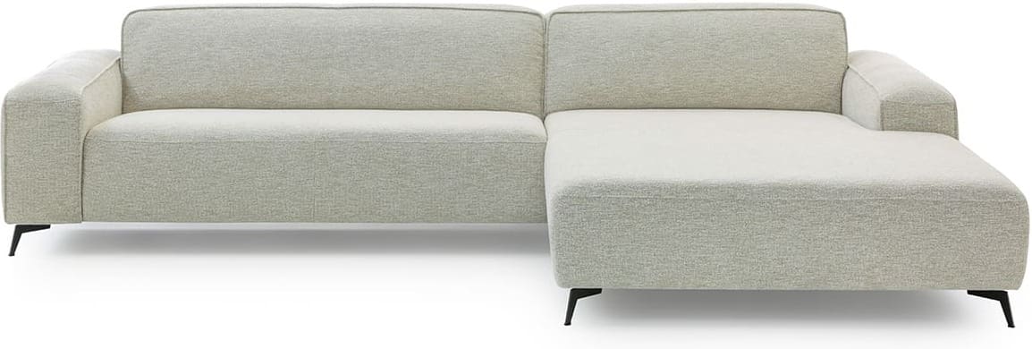 Feelings Wonen meubelen Boaz 25-zits met longchair Naturel|Beige