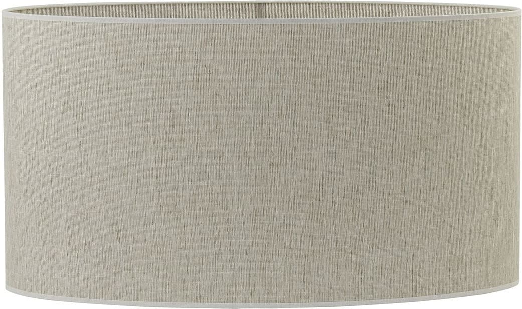 Feelings Wonen meubelen Bowie lampenkap ovaal Beige|Wit Vloerlamp