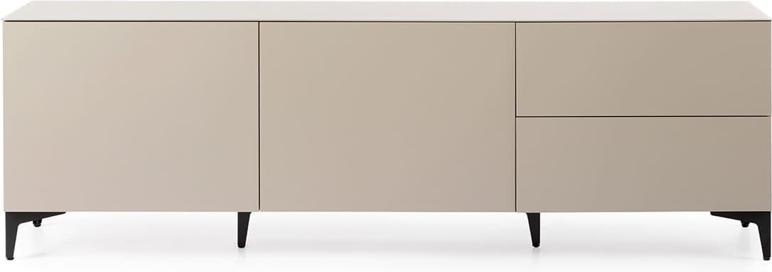 Feelings Wonen meubelen Brescia dressoir 2d + 2l + glastop Dressoir