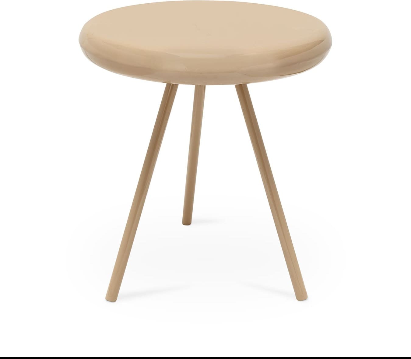 Feelings Wonen meubelen Dee bijzettafel Beige Bijzettafel