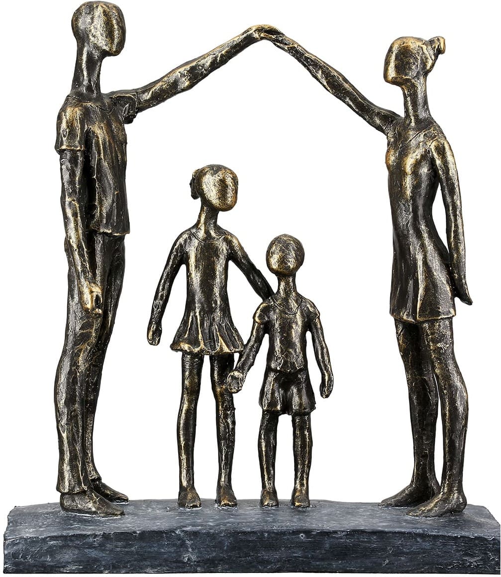Feelings Wonen meubelen Familie beeld Brons Beeld