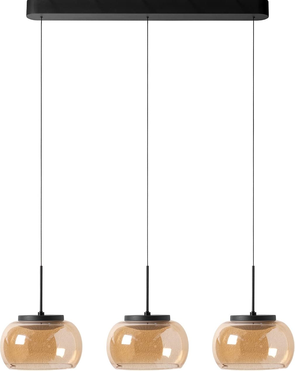 Feelings Wonen meubelen Fender hanglamp Zwart|Geel|Oranje Hanglamp