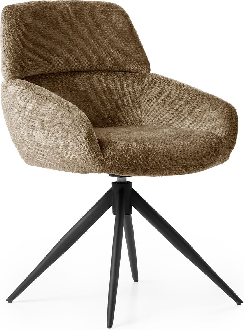 Feelings Wonen meubelen Lake eetkamerstoel curry Geel Eetkamerstoel