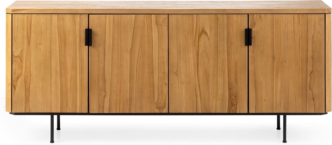 Feelings Wonen meubelen Malang dressoir 4 d Naturel Dressoir